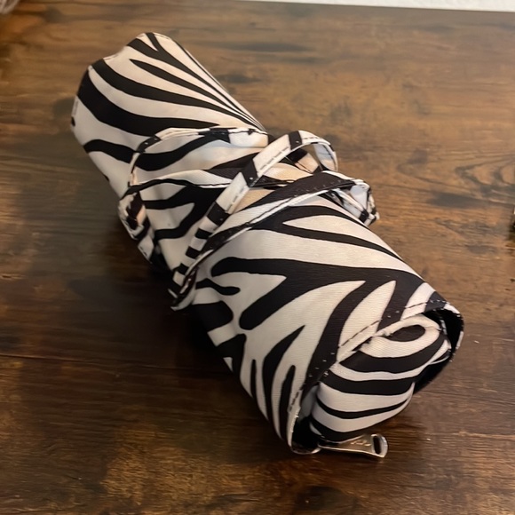 NEW Zebra Print Cosmetic Brush Holder and Bag! CAN BE PERSONALIZED! - Picture 10 of 16